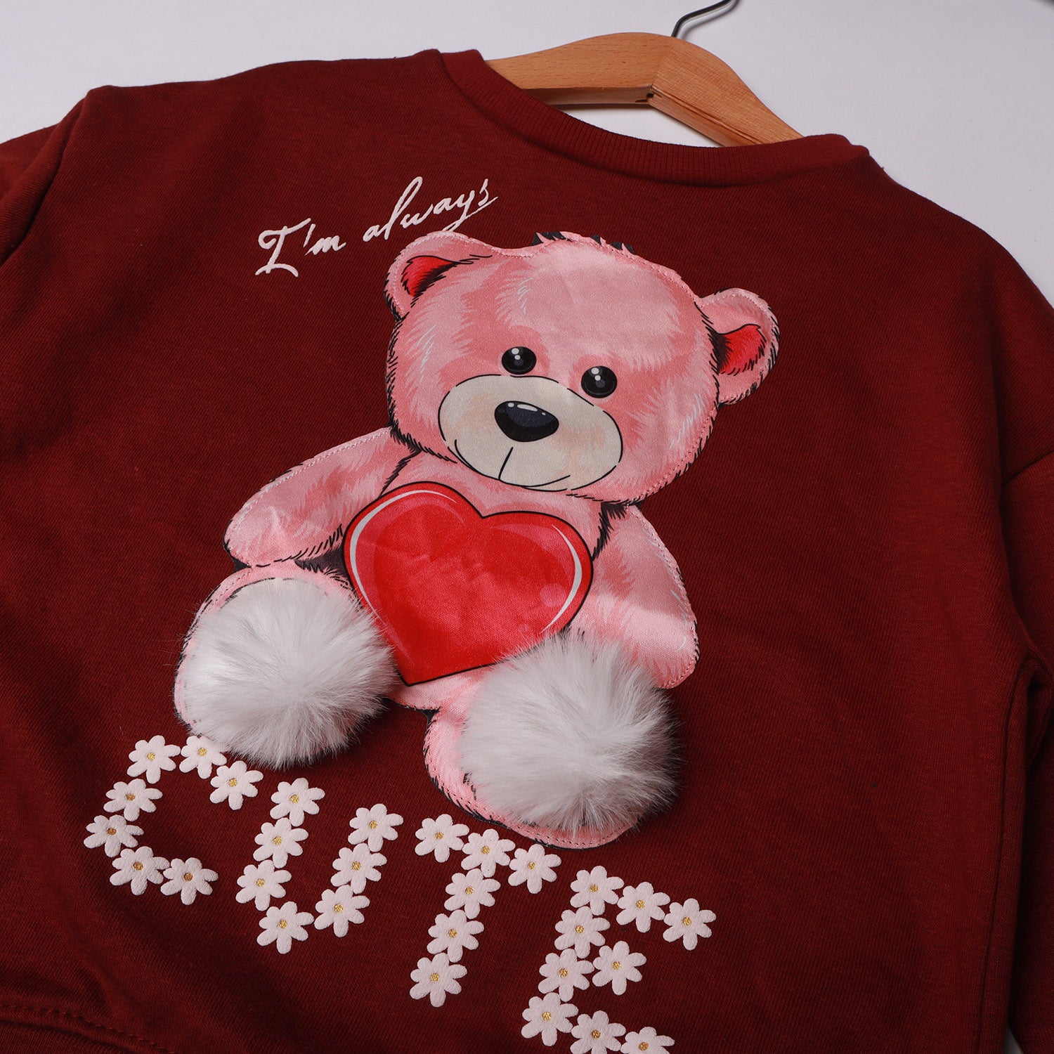 Maroon teddy bear online