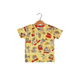 YELLOW TOM & JERRY PRINTED T-SHIRT FOR BOYS