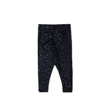 DARK GRAY LEOPARD PRINTED TROUSER FOR GIRLS