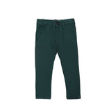 DARK SEA GREEN GUESS CHINO PANTS FOR BOYS